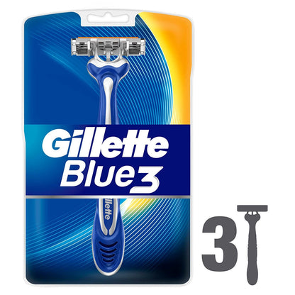 Gillette Blue3 disposable razors, 3 pack