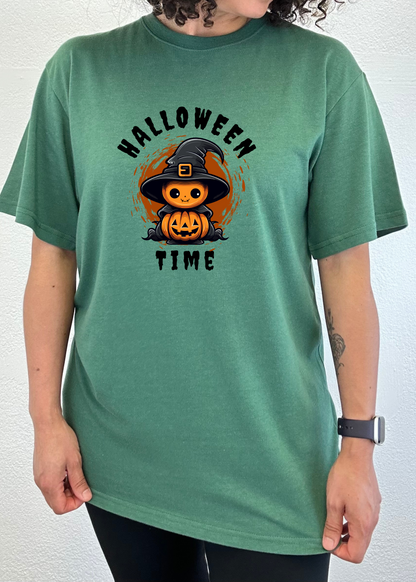 Halloween Time unisex bamboo graphic T-shirt – view 5