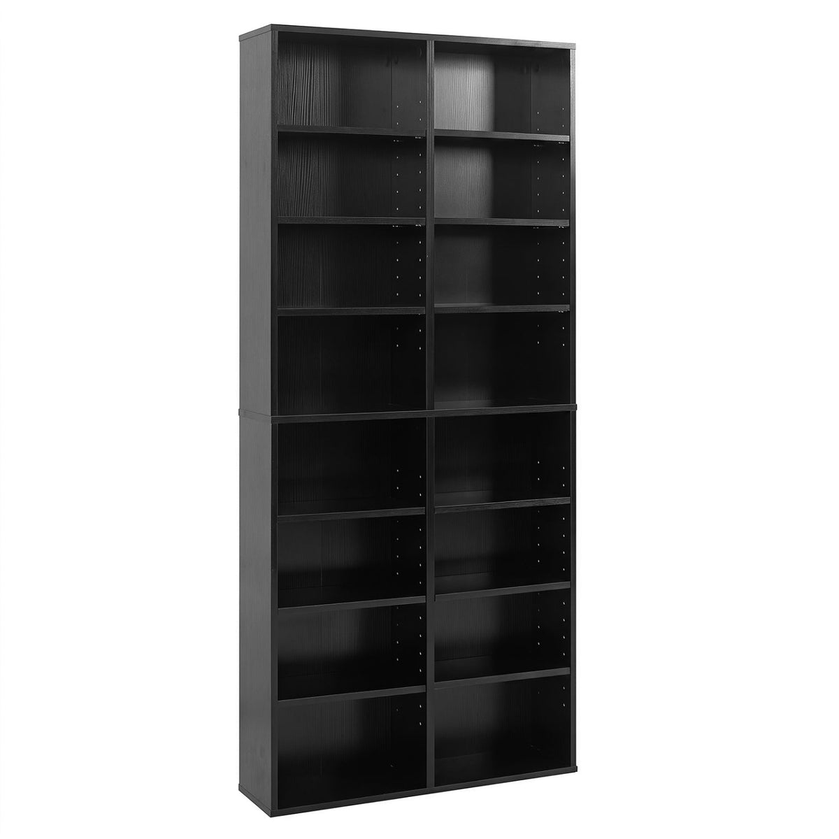 16-compartment CD storage unit with adjustable shelves, 54 inch by DirectDeals, view 11