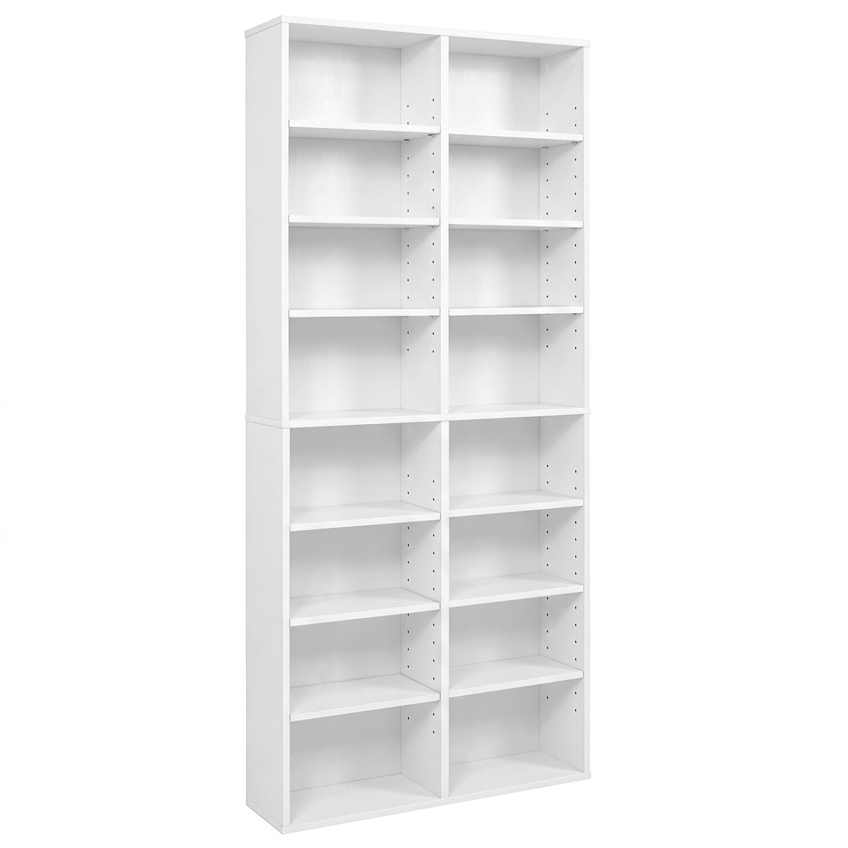 16-compartment CD storage unit with adjustable shelves, 54 inch by DirectDeals, view 3
