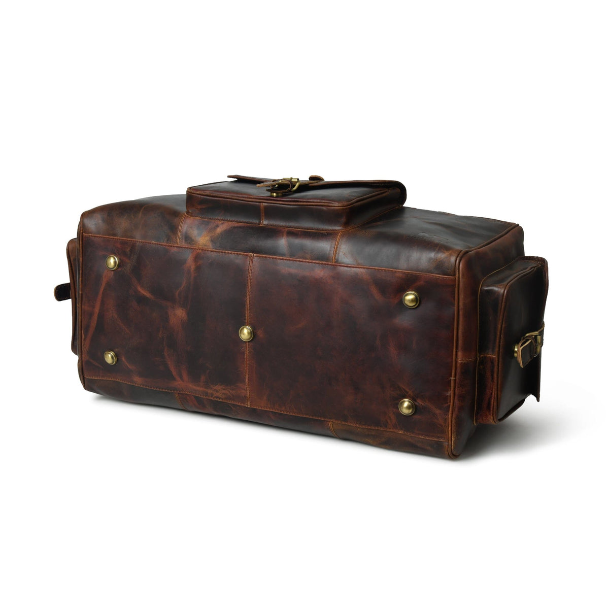The Stellan Buffalo Duffel by Classy Leather Bags