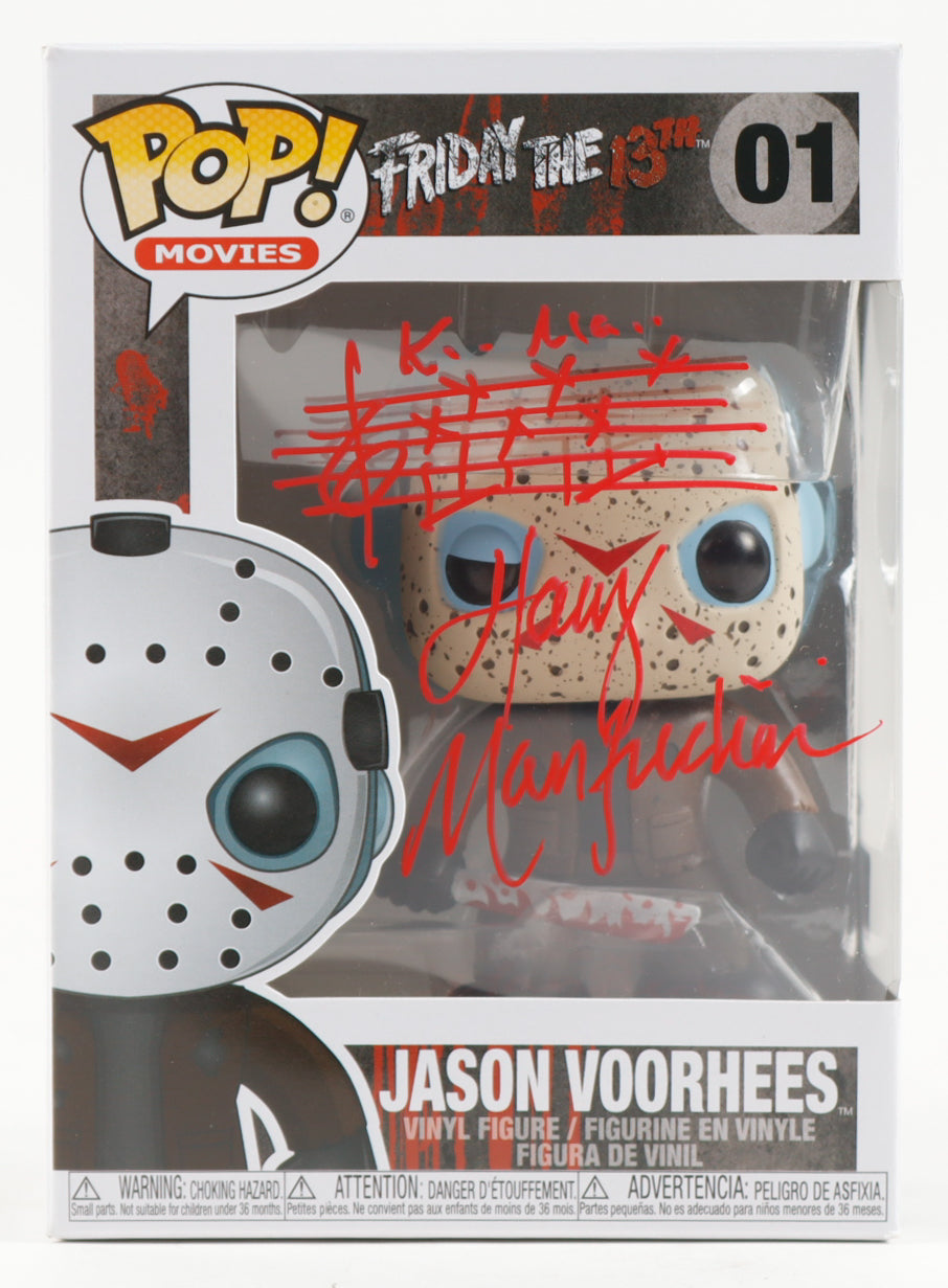 Harry Manfredini Signed "Friday the 13th" #01 Jason Voorhees Funko Pop! (PA) by Balec Group