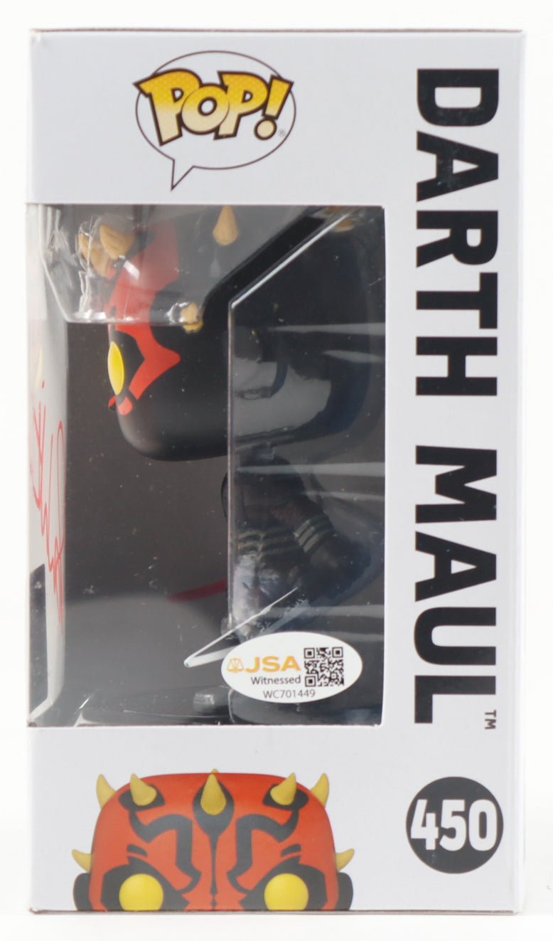 Sam Witwer Signed "Star Wars" #450 Darth Maul Funko Pop! Vinyl Figure (JSA) by Balec Group