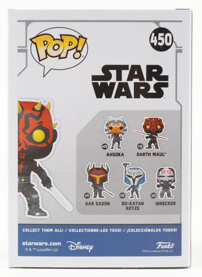 Sam Witwer Signed "Star Wars" #450 Darth Maul Funko Pop! Vinyl Figure (JSA) by Balec Group