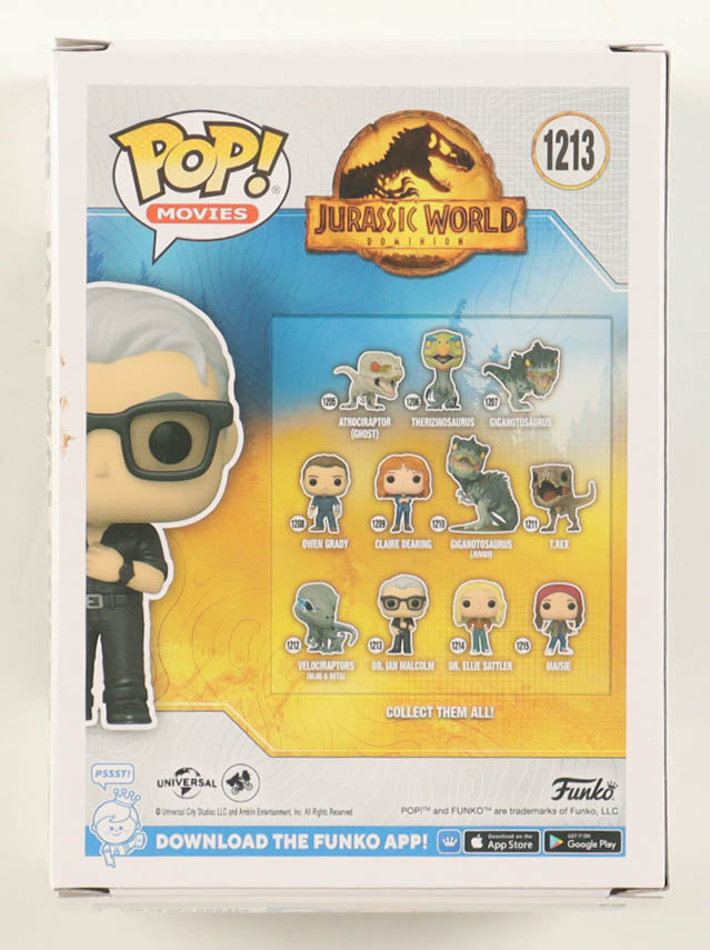 Jeff Goldblum Signed "Jurassic World Dominion" #1213 Dr. Ian Malcolm Funko Pop! Vinyl Figure (ACOA) by Balec Group