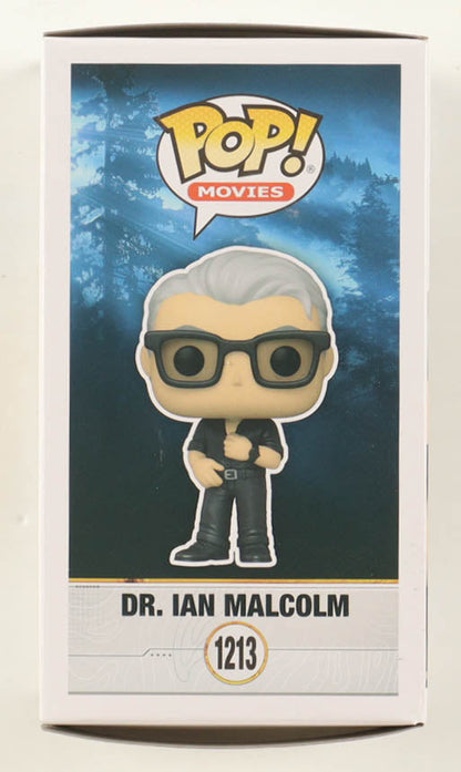 Jeff Goldblum Signed "Jurassic World Dominion" #1213 Dr. Ian Malcolm Funko Pop! Vinyl Figure (ACOA) by Balec Group