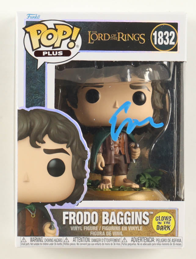Elijah Wood Signed "The Lord of the Rings" #1832 Frodo Baggins Funko Pop! Vinyl Figure (ACOA) by Balec Group
