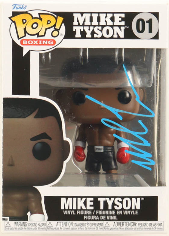Mike Tyson Signed #01 Funko Pop! Vinyl Figure (ACOA) by Balec Group