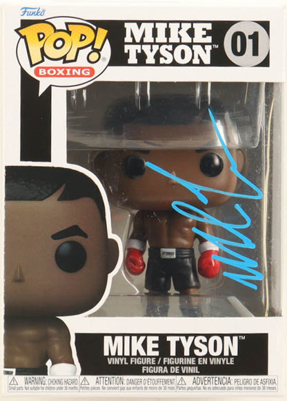 Mike Tyson Signed #01 Funko Pop! Vinyl Figure (ACOA) by Balec Group