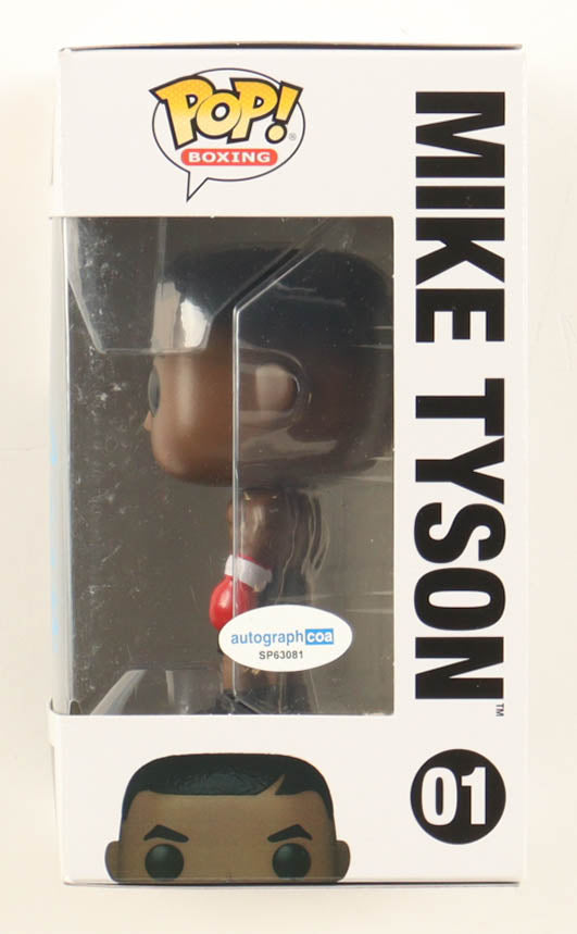Mike Tyson Signed #01 Funko Pop! Vinyl Figure (ACOA) by Balec Group