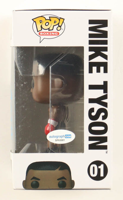 Mike Tyson Signed #01 Funko Pop! Vinyl Figure (ACOA) by Balec Group