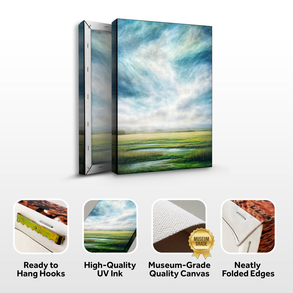 Modern Skyview Nature Wall Art by Tailored Canvases