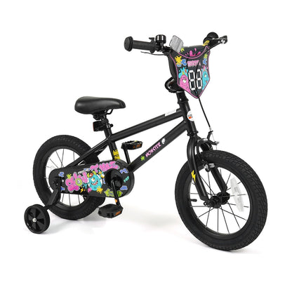 kids bike with monster graphics and training wheels by GBruno Store, view 19