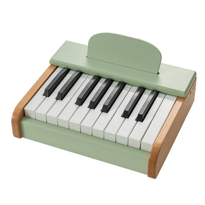 18-key wooden kids piano with music stand by GBruno Store, view 4