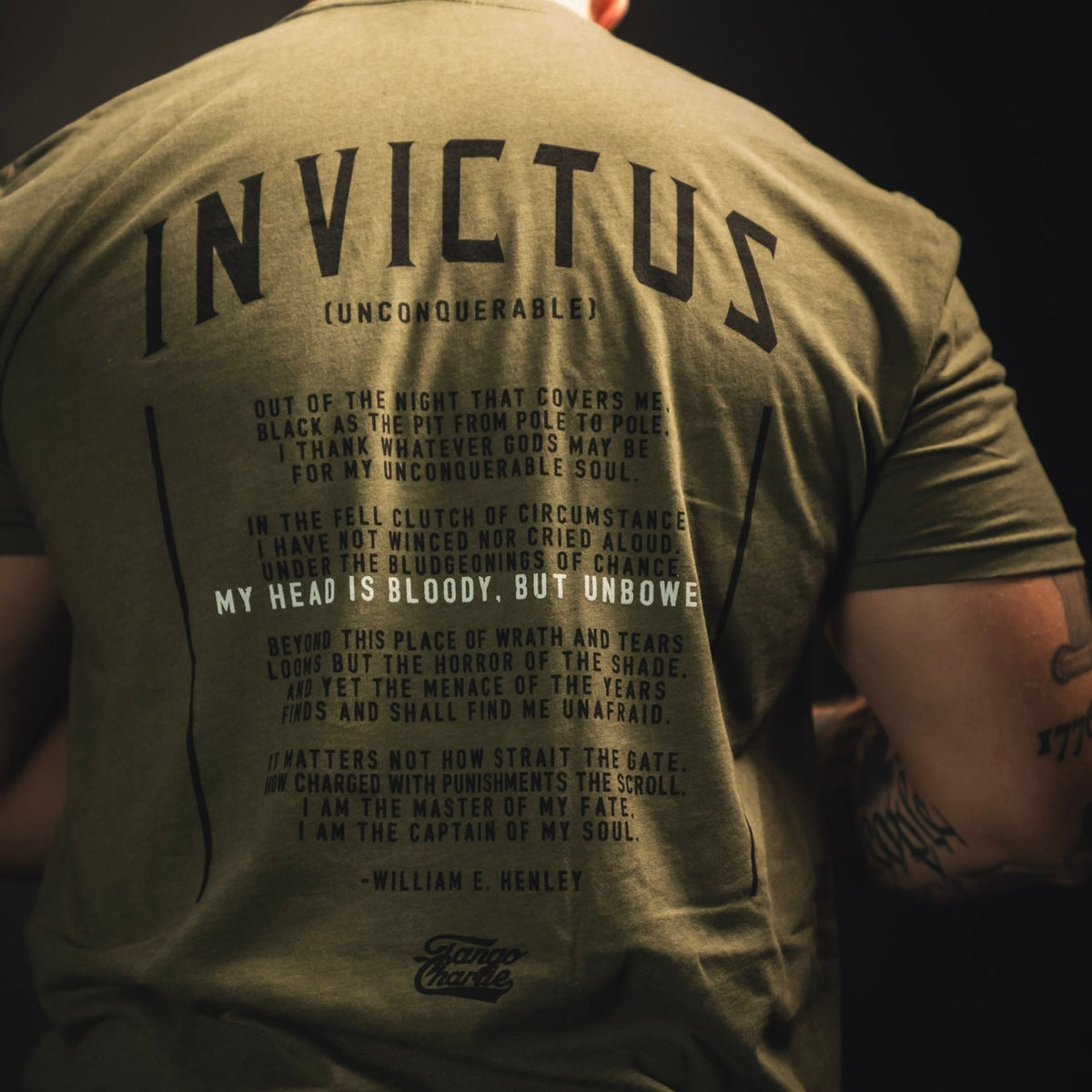 Invictus - Tee by Tango Charlie Apparel