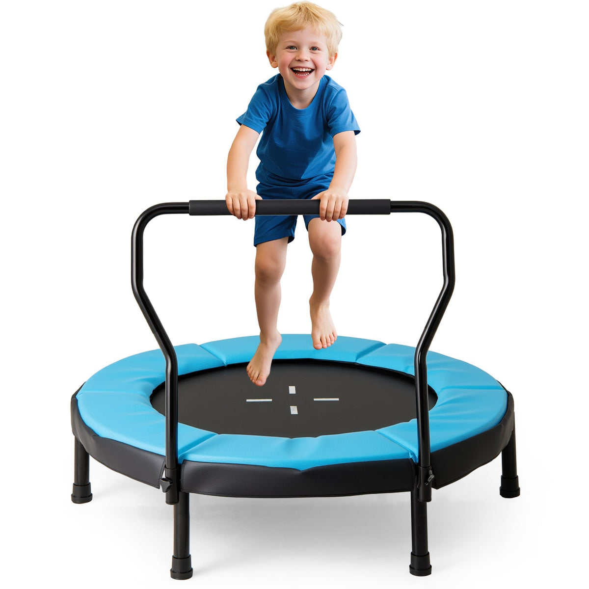40 inch indoor outdoor kids fitness trampoline, GBruno Store, view 4