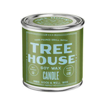 Tree House Soy Candle by Good & Well Supply Co.