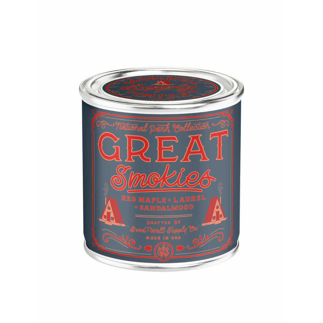 Great Smokies National Park Candle by Good & Well Supply Co.