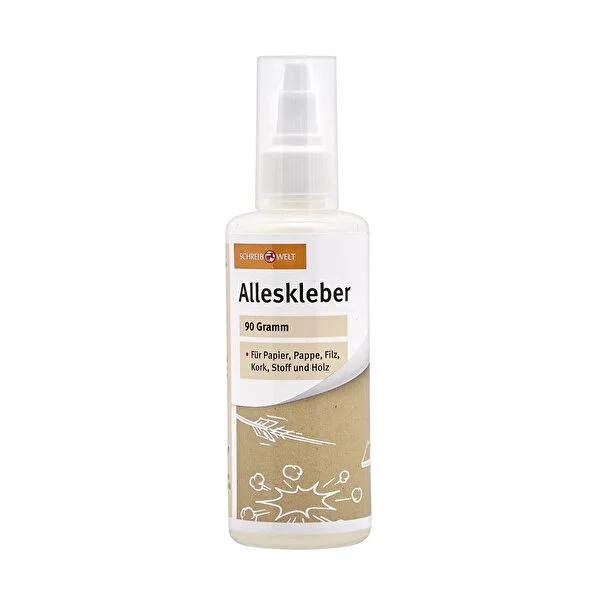 Schreibwelt Multipurpose Adhesive - Versatile Glue for Crafting, DIY, and Office Use - 90g by Beauty Care Bag