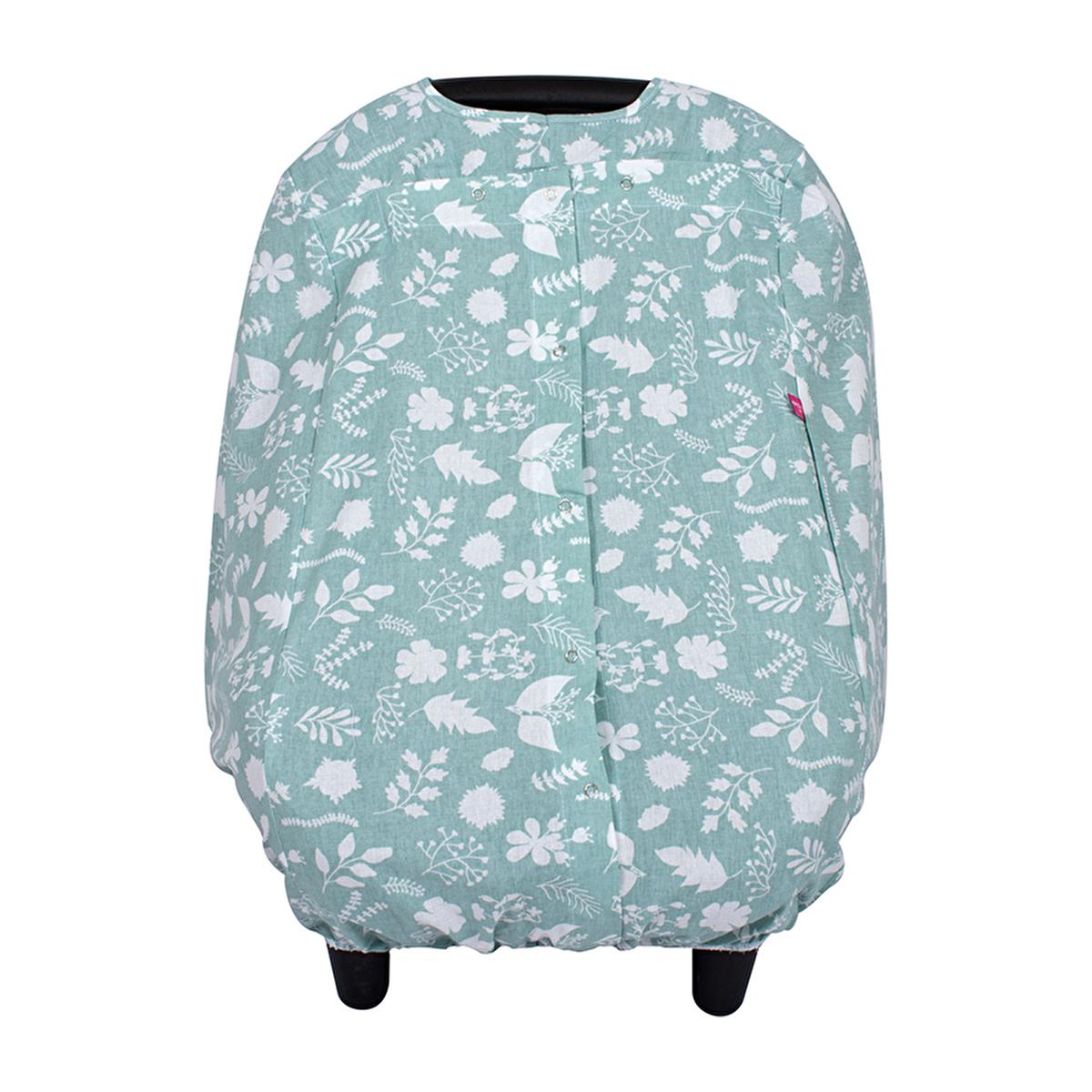 Sevi Bebe Baby Carrier Cover - Soft Cotton, Breathable, Sun & Insect Protection - Universal Fit by Beauty Care Bag