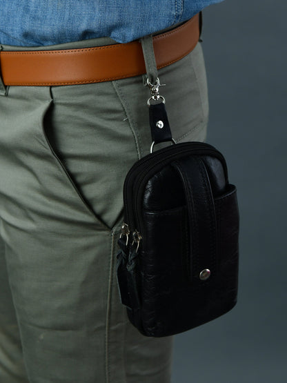 Jet-Set Organizer: Leather Phone Pouch by Classy Leather Bags