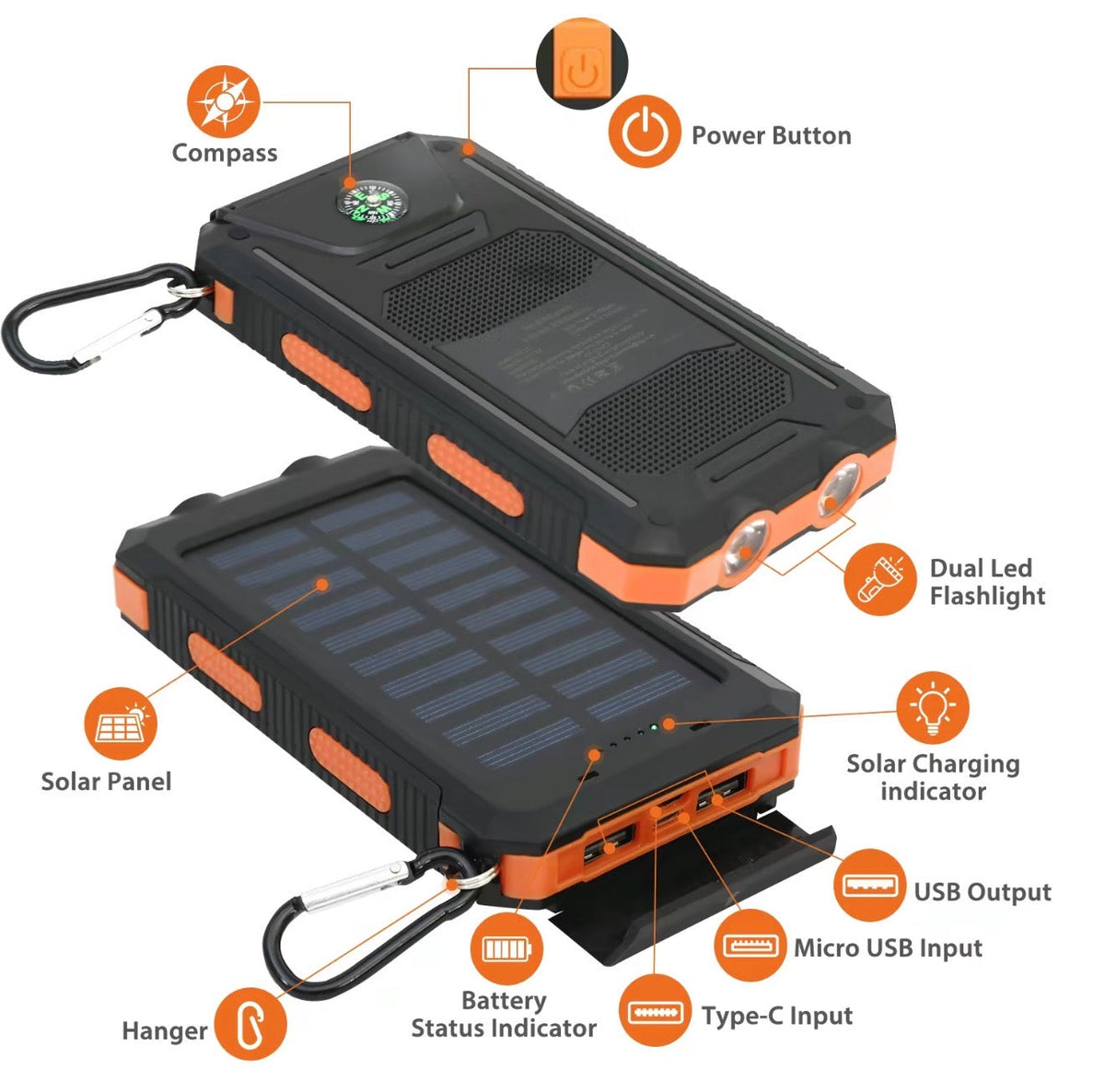 SolarCharge Outdoor Power Bank by V.I.P Digital Presence