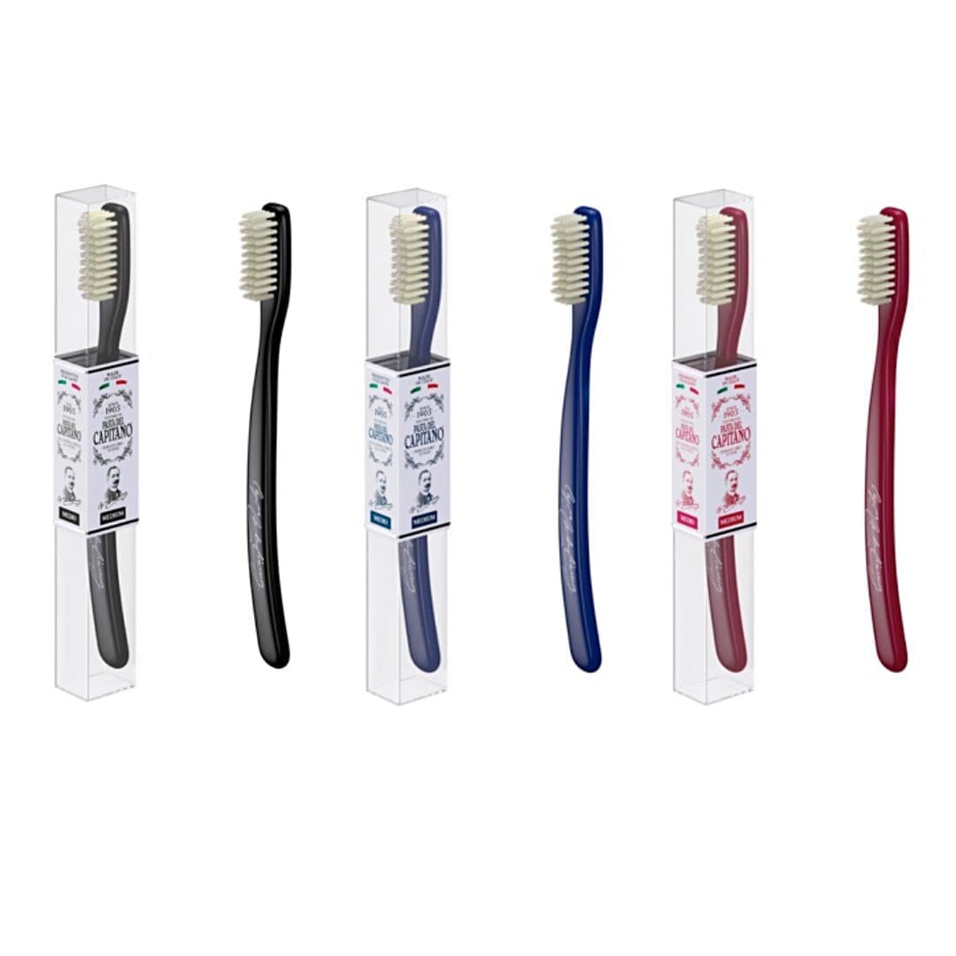 Pasta del Capitano 1960 Replay medium-bristle toothbrush
