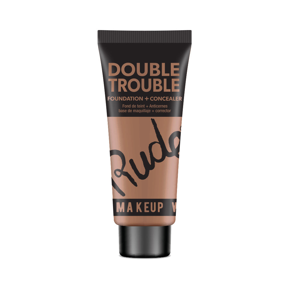 RUDE Double Trouble Foundation + Concealer by Avera Group