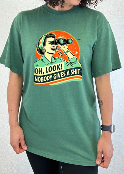 Funny Retro Woman unisex bamboo graphic T-shirt – view 8