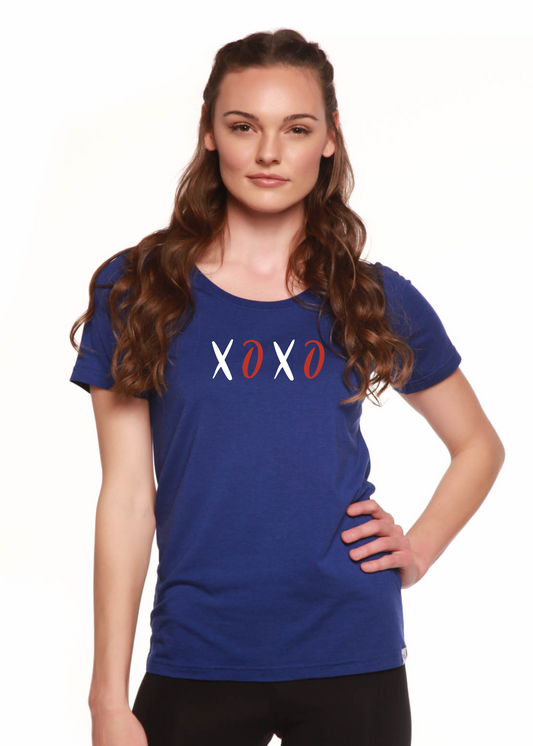 XOXO women's bamboo graphic T-shirt – view 2