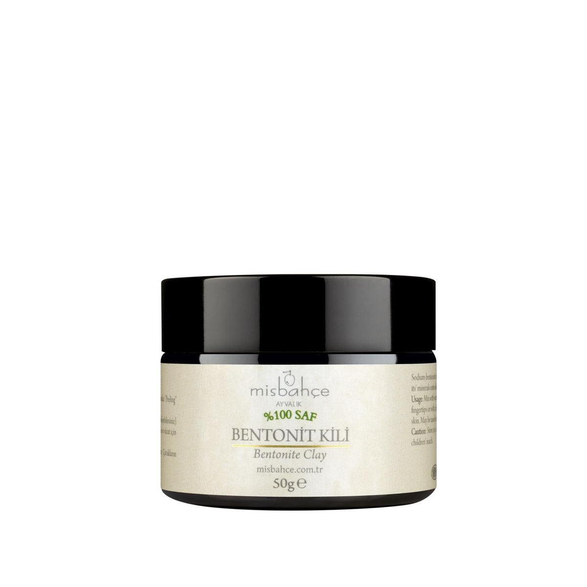 Misbah�e Sodium Bentonite Clay 50g - Natural Detoxifying Clay for Skincare & Health by Beauty Care Bag