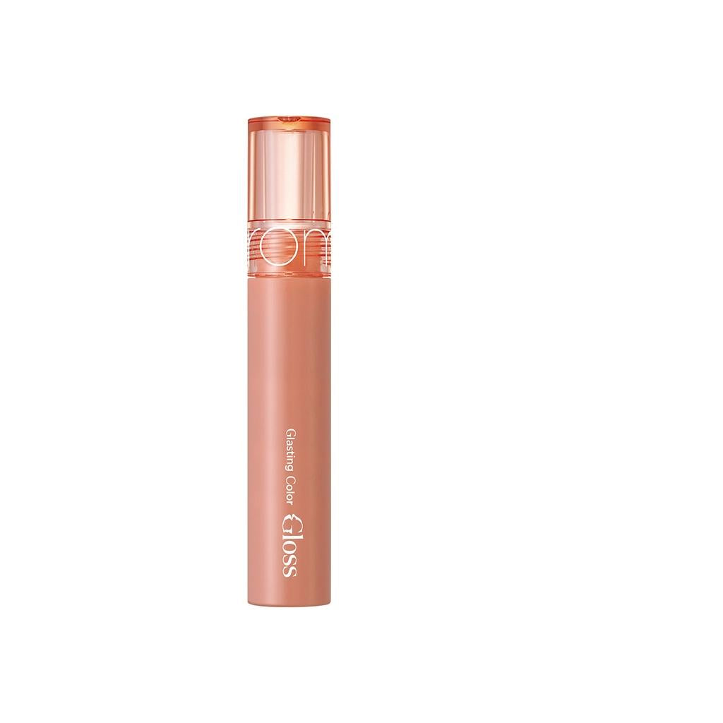 rom&nd Glasting Color Gloss 02 Nutty Vague High-Shine Lip Gloss by Beauty Care Bag