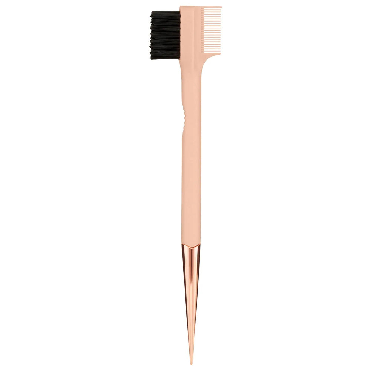 The Sidestick 3-in-1 Edge Styling Tool: Vegan Bristle Brush, Detangling Comb, & Precision Chrome Tip for Perfect Edges & Hair Parting by Beauty Care Bag