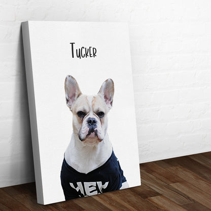 Pet Canvas Sign by Tailored Canvases