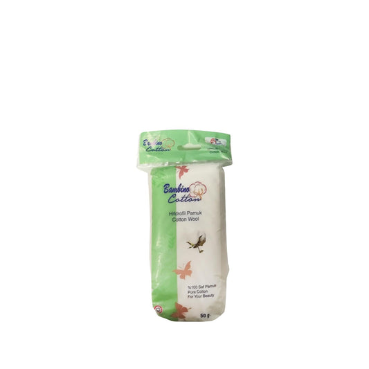 Bambino Hydrophilic Cotton Pads - Soft, Absorbent, and Gentle for Personal Care & Baby Hygiene Needs - Natural & Biodegradable Cotton Pads by Beauty Care Bag