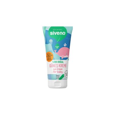 Siveno Natural Sunscreen for Babies SPF50+ - Gentle Mineral Sun Protection with Tamanu & Calendula Oil - Vegan, Sensitive Skin Formula by Beauty Care Bag