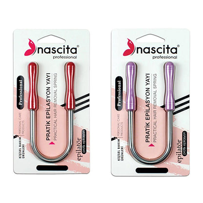 Nascita Spiral Hair Remover Spring for Smooth Skin by Beauty Care Bag