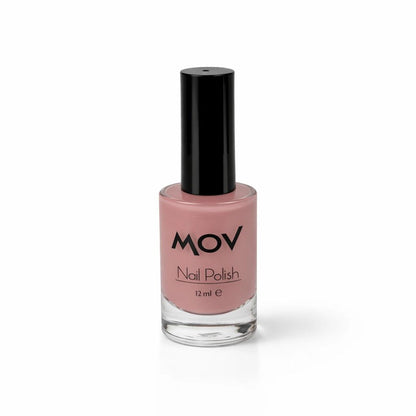 Mov Nail Polish No. 05 Light Pink with Glossy Finish by Beauty Care Bag