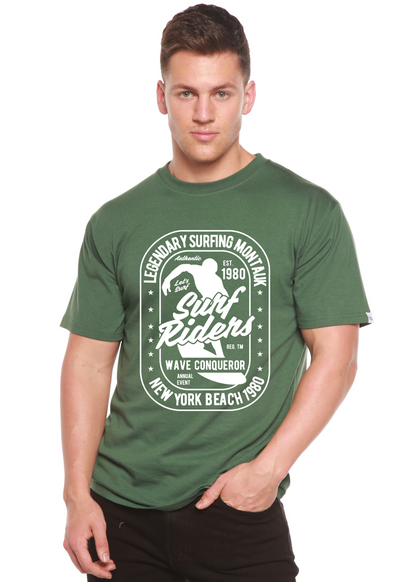 Surf Rider men's bamboo graphic T-shirt – view 3