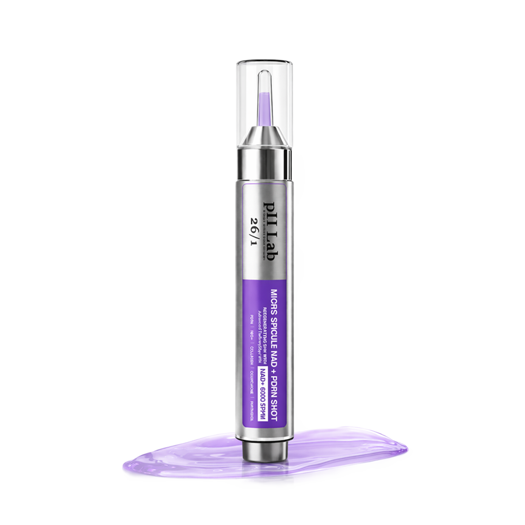 PHLab Micro Spicule NAD+ PDRN Shot, Needle-Free Cellular Renewal Serum by Beauty Care Bag
