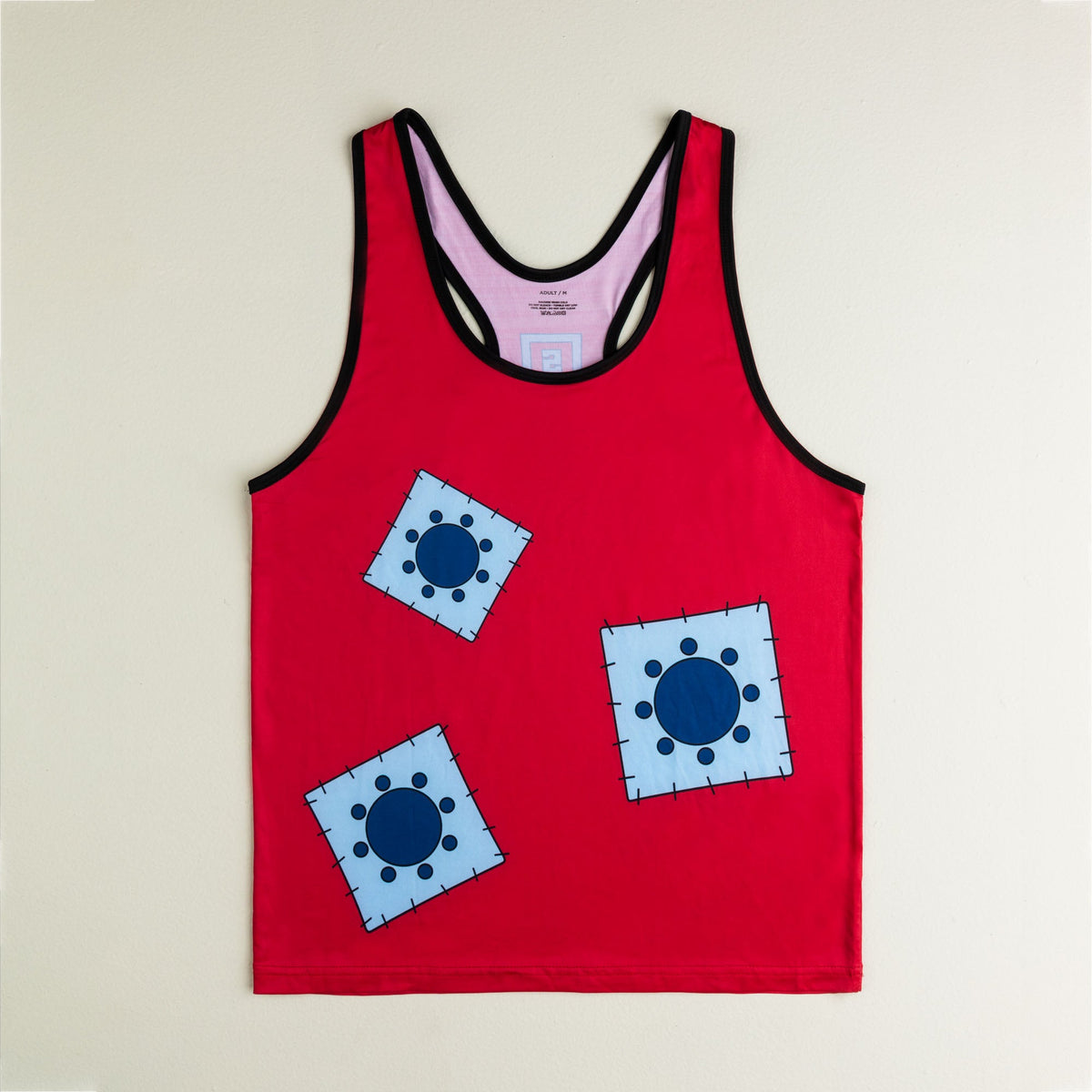 Luffytaro performance tank top with sublimated design