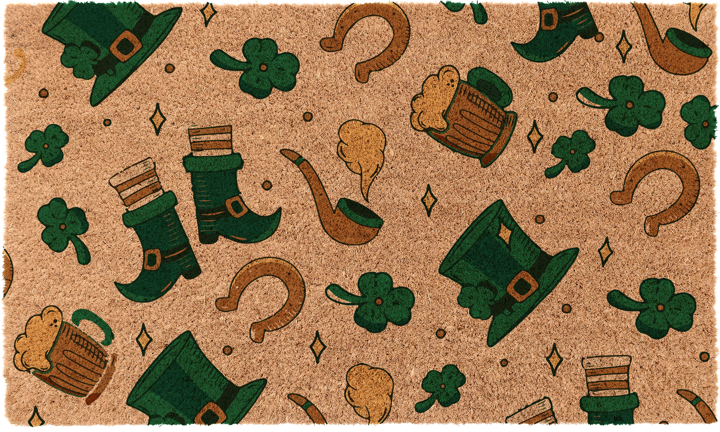 St Patrick's Pattern by Coco Mats N More