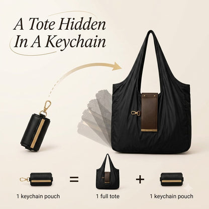 Galaxo Keychain Tote — Folds Small, Carries Big by Galaxo Store