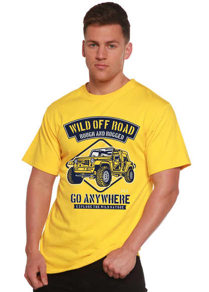 Wild Off Road men's bamboo graphic T-shirt – view 4