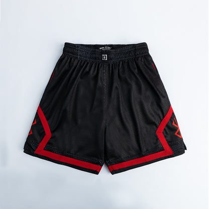 Sacrifice retro anime basketball mesh shorts