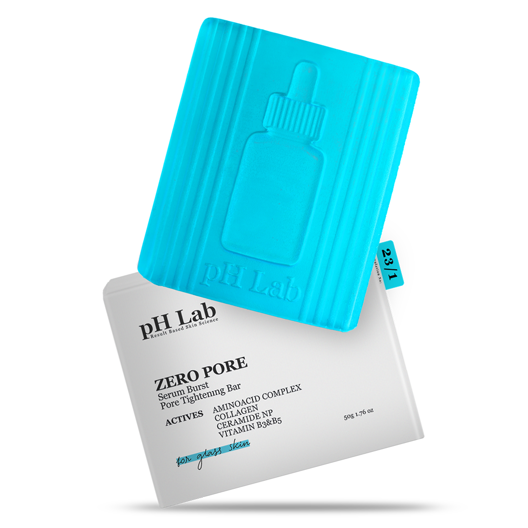 PHLab Zero Pore Cleansing Bar, Amino Acid & Collagen Facial Cleanser by Beauty Care Bag