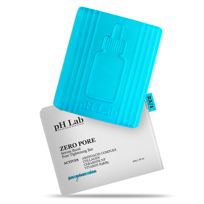 PHLab Zero Pore Cleansing Bar, Amino Acid & Collagen Facial Cleanser by Beauty Care Bag