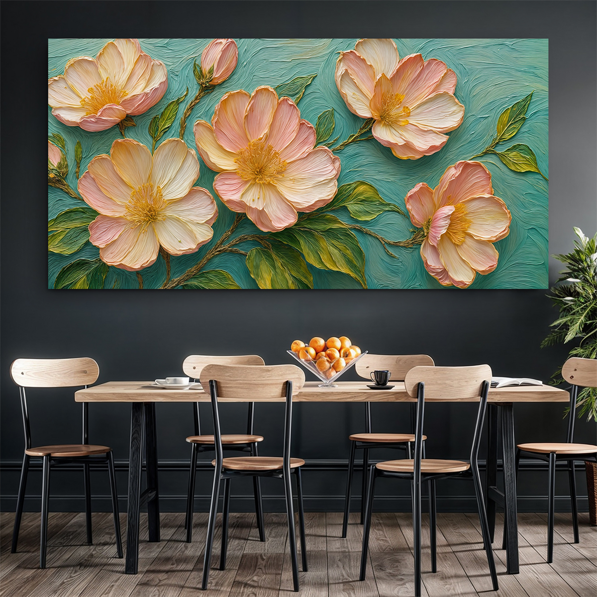 Blossoms Serenade Wall Art by Tailored Canvases