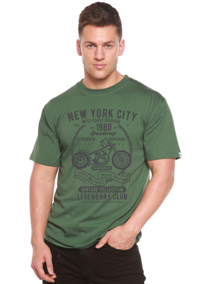 New York City men's bamboo graphic T-shirt – view 4