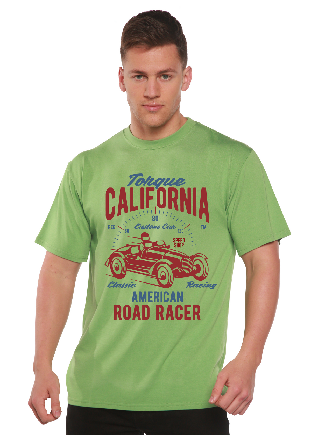 Torque California men's bamboo graphic T-shirt – view 3